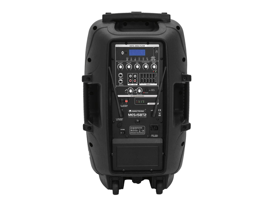 OMNITRONIC MES-15BT2 Sistema PA inalámbrico