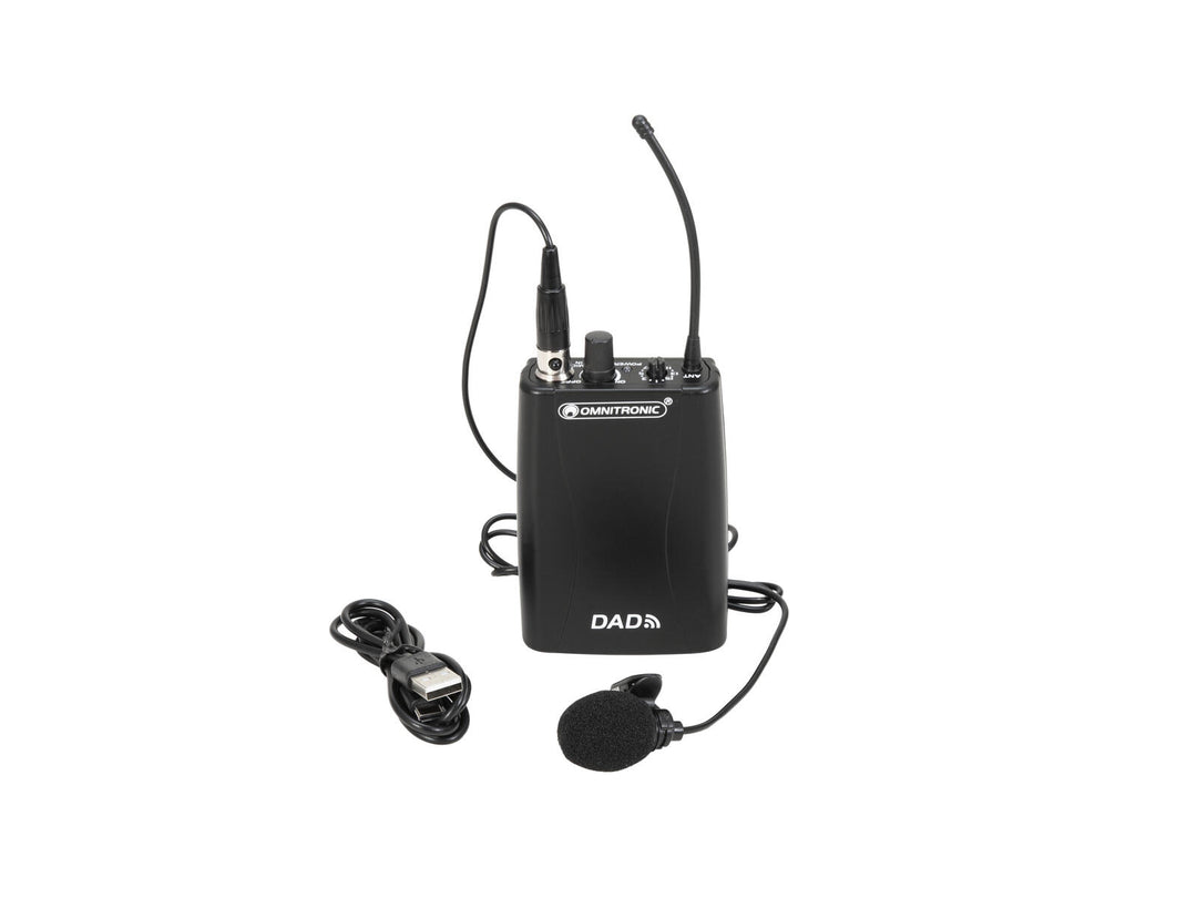OMNITRONIC DAD Transmisor bodypack