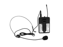 OMNITRONIC WAMS-65BT Transmisor de petaca incl. auriculares de diadema