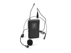 OMNITRONIC set PORTY-8A sistema PA inalámbrico + transmisor Bodypack incl. auriculares + Soft bag