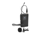 OMNITRONIC Set PORTY-8A Drahtlos-PA-System + Bodypack Transmitter incl. Lavalier Microphone + Soft Bag