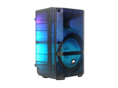 OMNITRONIC MSE-8+ Altavoz para fiestas con batería y efectos LED