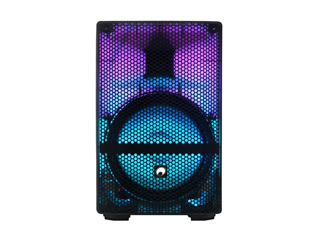OMNITRONIC MSE-8+ Altavoz para fiestas con batería y efectos LED