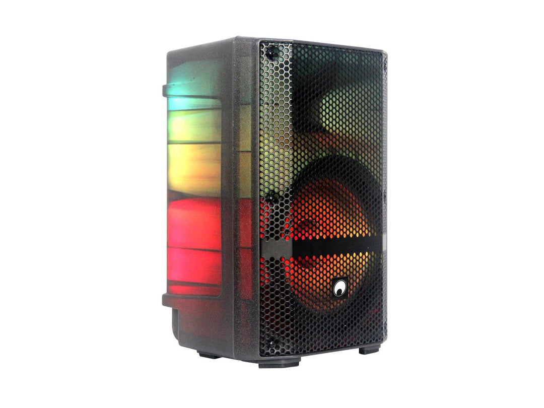 OMNITRONIC MSE-8+ Altavoz para fiestas con batería y efectos LED