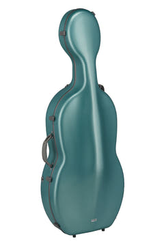 Estuche de Violonchelo PURE GEWA de policarbonato FUN - 4/4 (Green / Black)