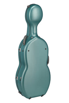 Estuche de Violonchelo PURE GEWA de policarbonato FUN - 4/4 (Green / Black)