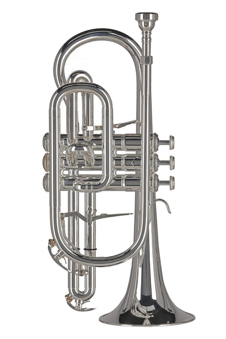 Corneta Bb GEWA Ambition CR651S, plateada