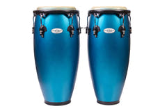 Toca Conga Synergy Wood conjunto de congas - azul océano mate (2300OB)