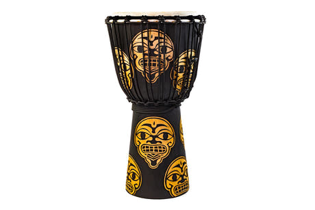 Toca Djembe Street Series Carved Watcher - 8" (TSSDJ-STW)