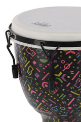 GEWA Djembé Liberty Series de afinación mecánica - 12" Crazy Neon