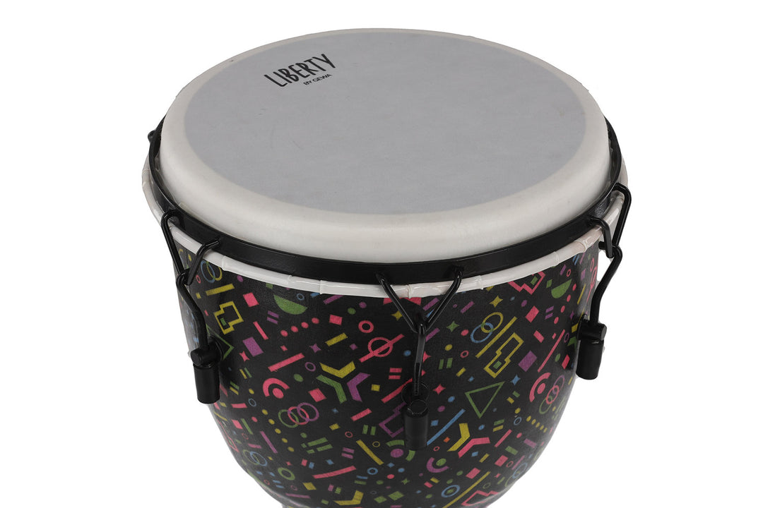 GEWA Djembé Liberty Series de afinación mecánica - 12" Crazy Neon