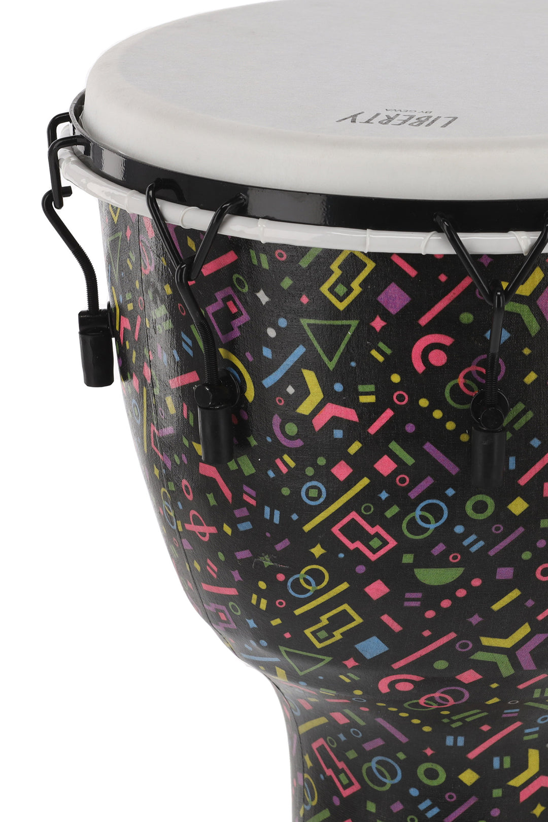 GEWA Djembé Liberty Series afinado mecánicamente - 14" Crazy Neon