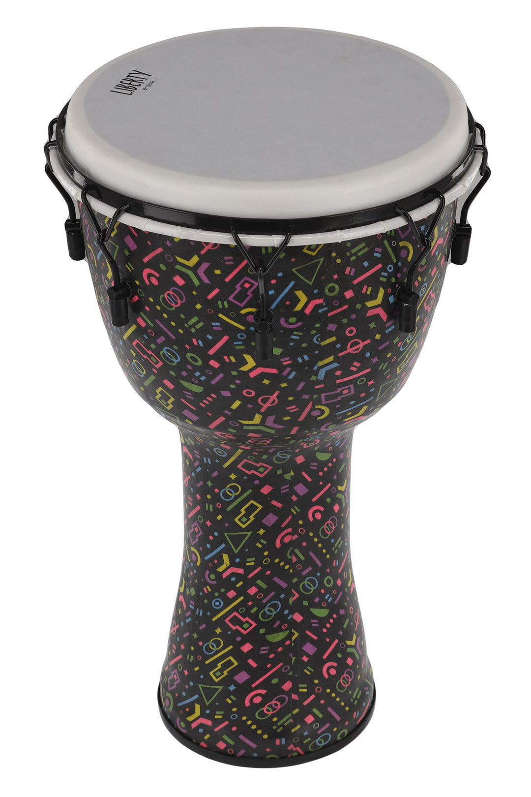 GEWA Djembé Liberty Series afinado mecánicamente - 14" Crazy Neon