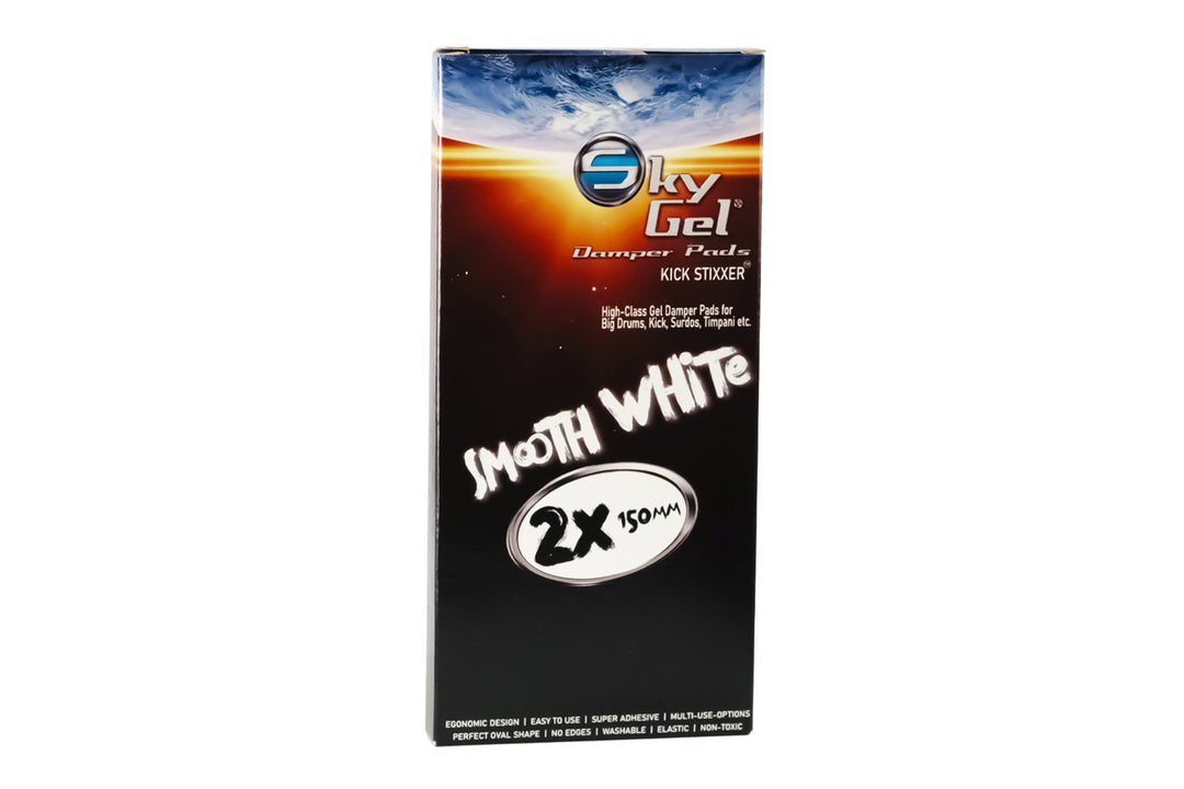 SKY Music Damper Pads SkyGel Kick StiXXer - Blanco suave (SGKISM)