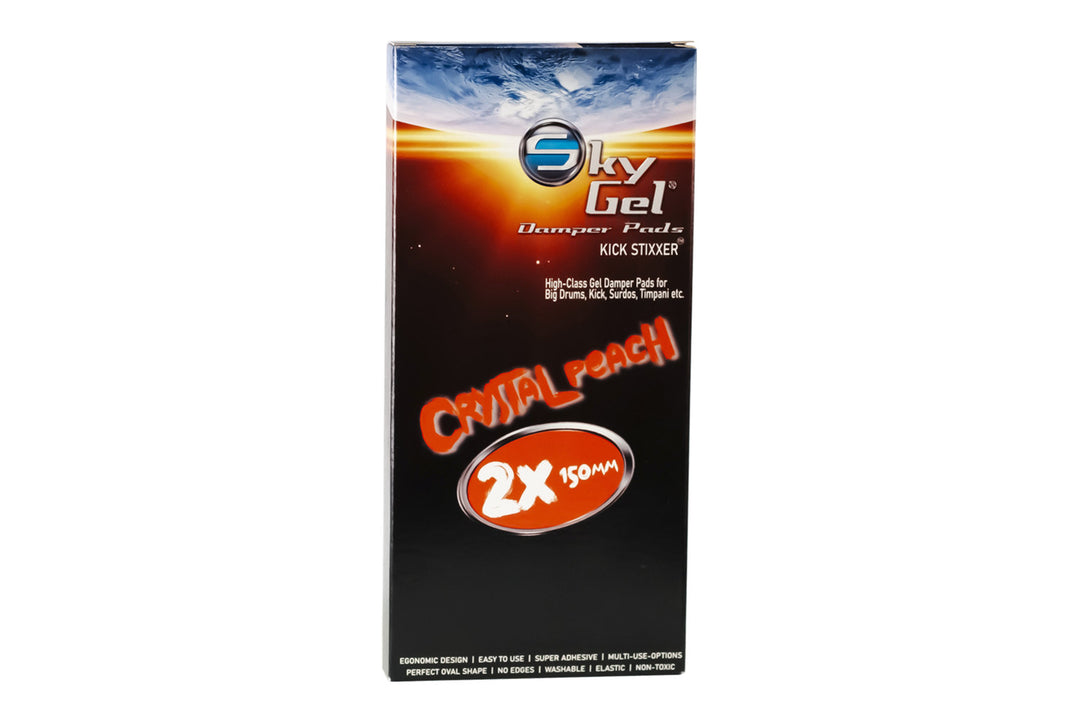 SKY Music Almohadillas amortiguadoras SkyGel Kick StiXXer - Crystal Peach (SGKICP)