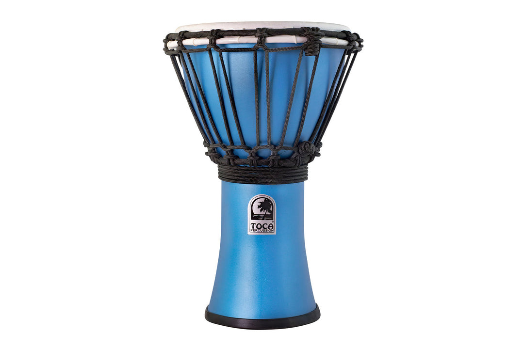 Toca Djembé Freestyle Colorsound Mate - TFCDJ-7MTOB (Azul océano)
