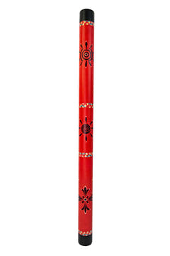 Palo de lluvia Toca Rainstick Everpour - 48" - Red Cueca (T-RAIN-EP-48RC)