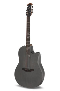 Adamas E-Acoustic Guitarras 156SP-5-G Evolution Series Deep Cutaway - Natural Carbon Black (156SP-5-G)