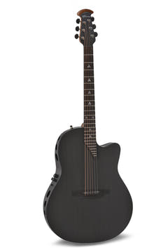 Adamas E-Acoustic Guitarras 156SP-5-G Evolution Series Deep Cutaway - Natural Carbon Black (156SP-5-G)