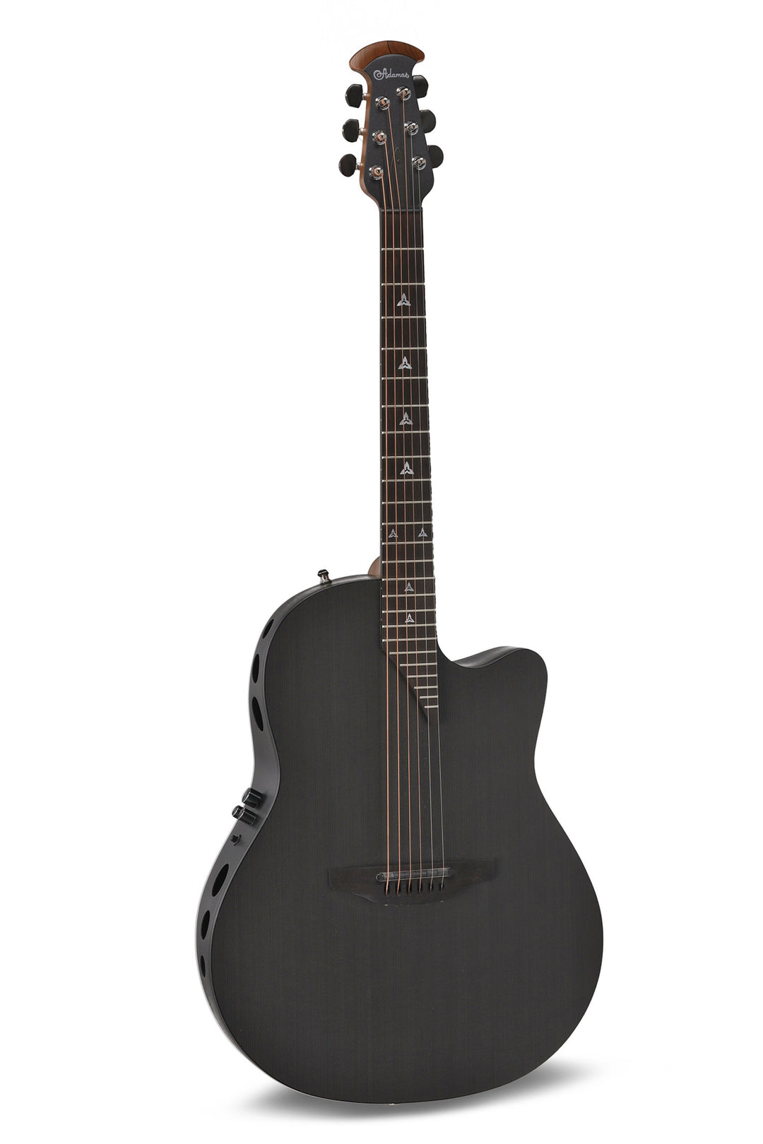 Adamas E-Acoustic Guitarras 156SP-5-G Evolution Series Deep Cutaway - Natural Carbon Black (156SP-5-G)