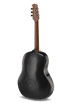 Adamas E-Acoustic Guitarras ADAMAS U581T-FM Mid-Depth Non-Cutaway - Black Satin Copper Metal Flake (U581T-FM-G)