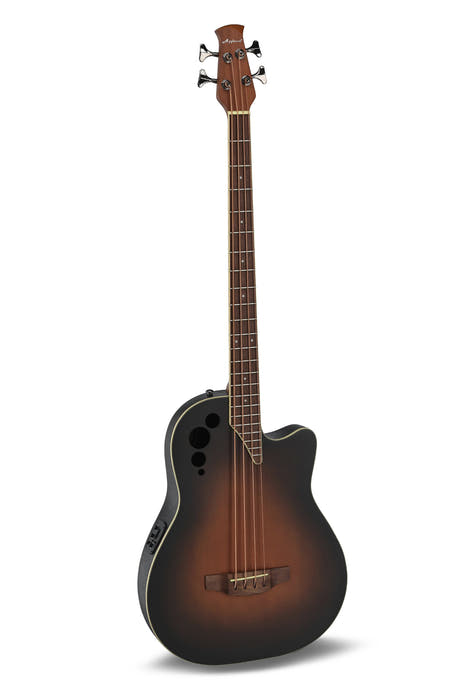 Bajos electroacústicos Applause AEB4 Mid Cutaway de 4 cuerdas - Honeyburst Satin (AEB4-7S)