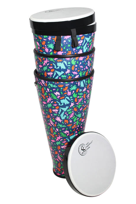 Toca Hand drum Sympatico Nesting Ashiko - TSSNA-3PCAD-FP (Set de 3 piezas)