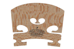 Puente de violines Milo Stamm Premium modelo B, 4/4, corazón bajo, 41 mm