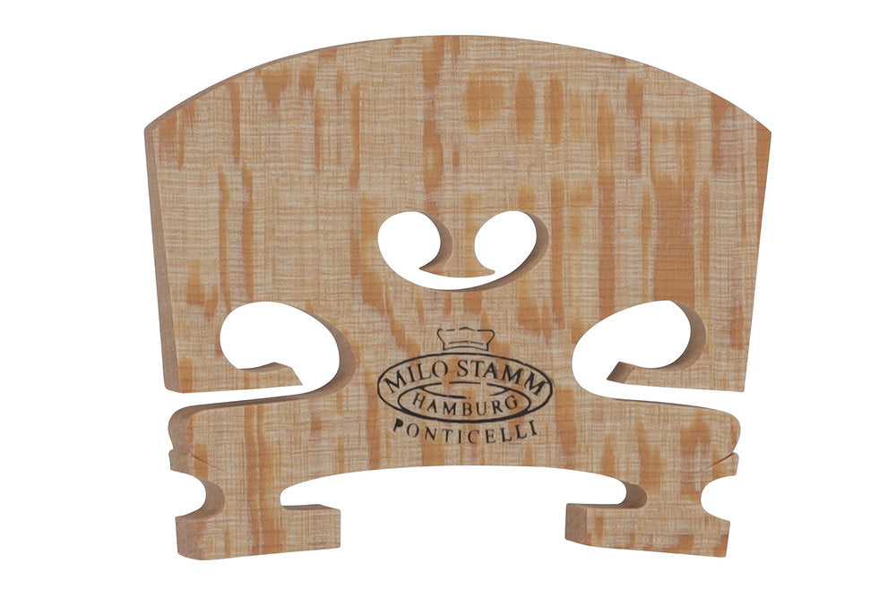 Puente de violines Milo Stamm Royal modelo B, 4/4, corazón bajo, 41,5 mm