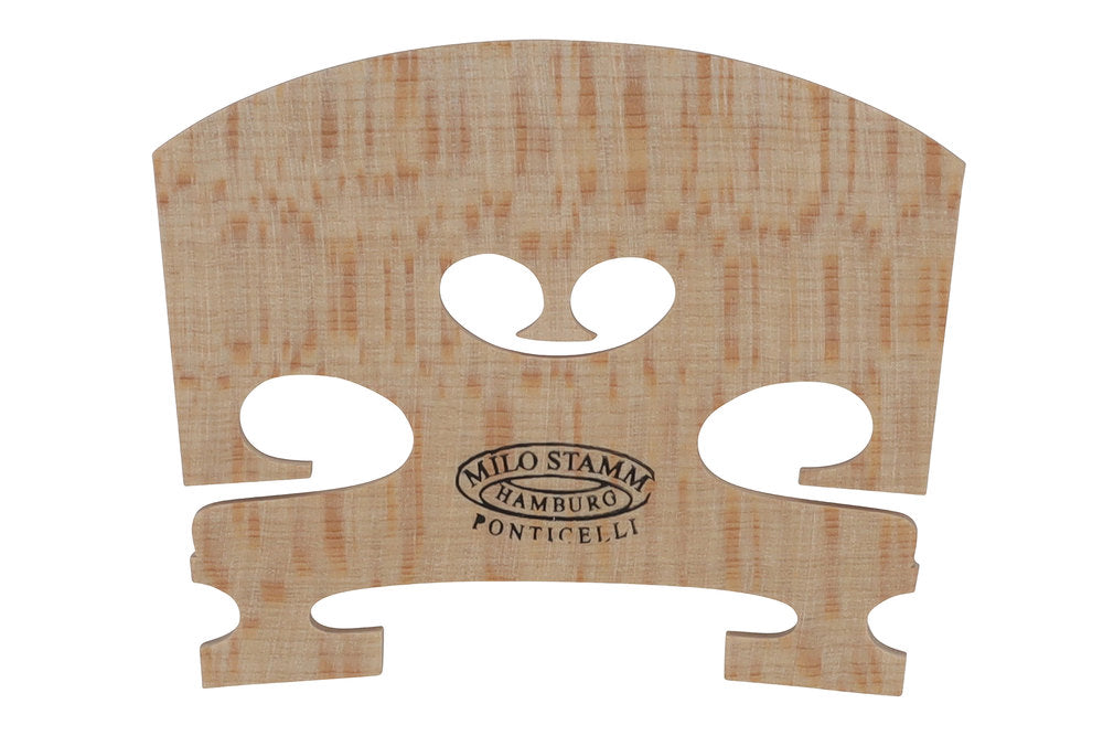Milo Stamm Standard puente de viola modelo E, corazón bajo, 46 mm