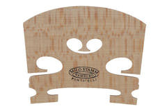 Milo Stamm Standard puente de viola modelo E, corazón bajo, 46 mm