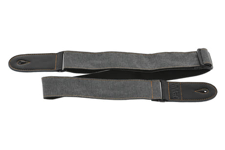 Correa de guitarra GEWA New Colours, steel grey, textil, 60 mm