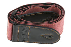 GEWA Correas de Guitarra Nuevos colores - rojo baya (60 mm)