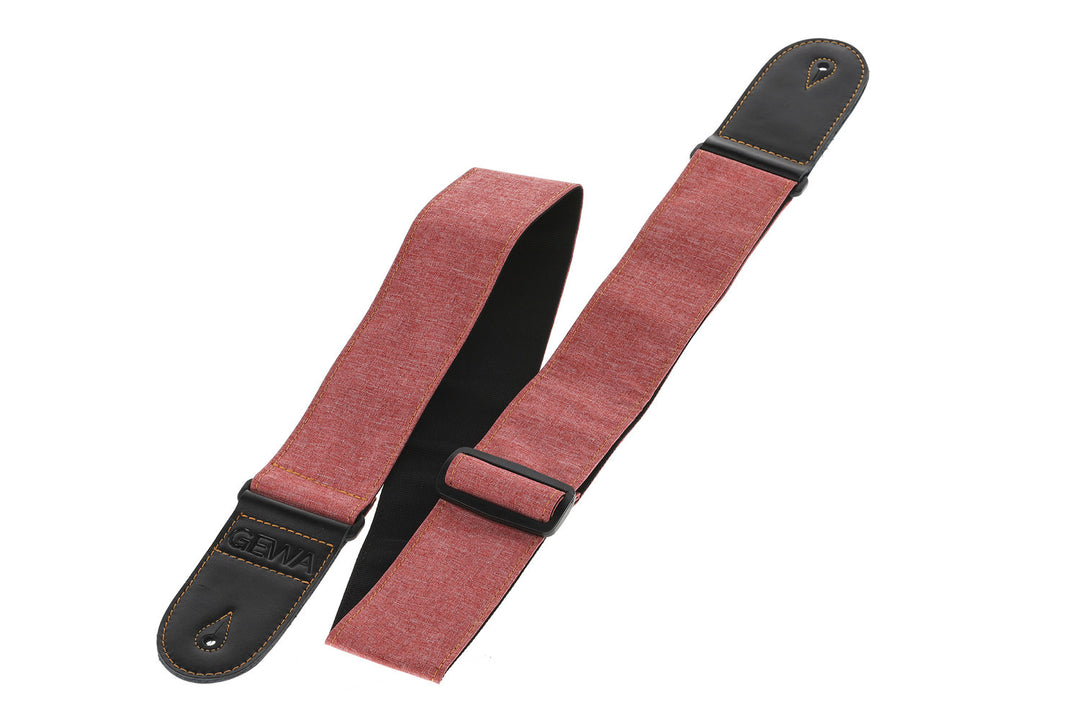 GEWA Correas de Guitarra Nuevos colores - rojo baya (60 mm)