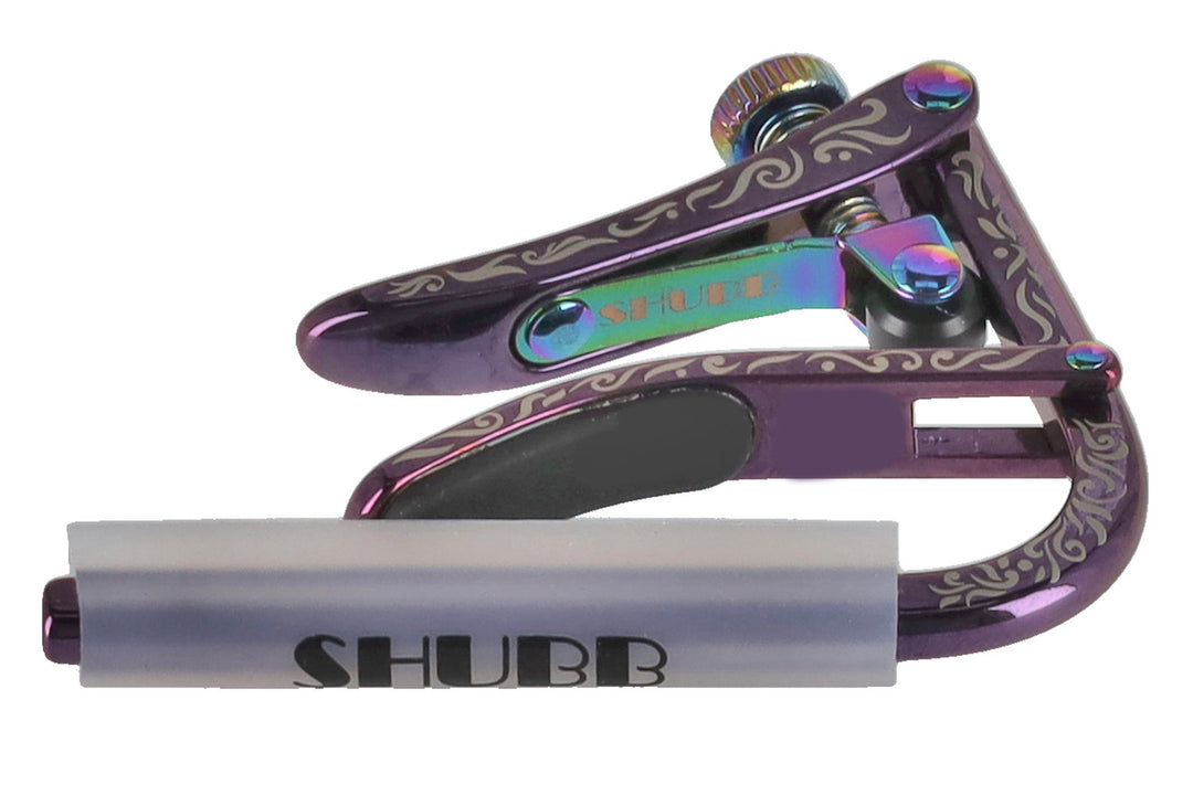 Shubb Shubb 50th Anniversary Capo Violet Sky C2vs - Guitarra clásica (C2vs)