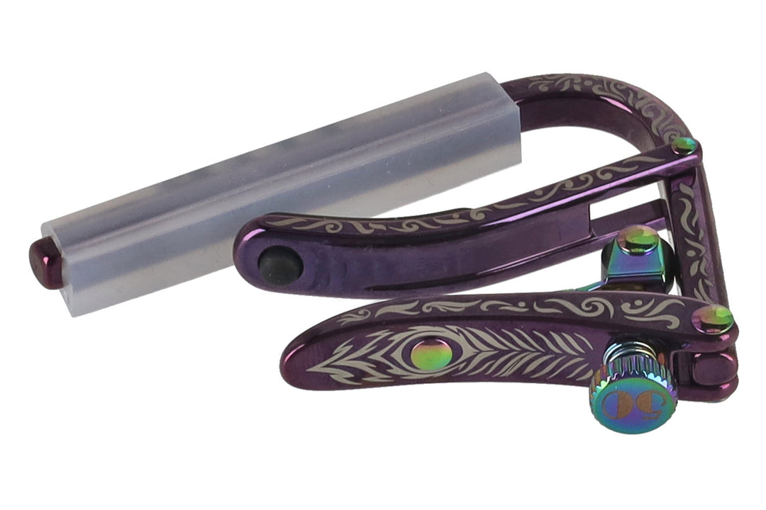 Shubb Shubb 50th Anniversary Capo Violet Sky C2vs - Guitarra clásica (C2vs)