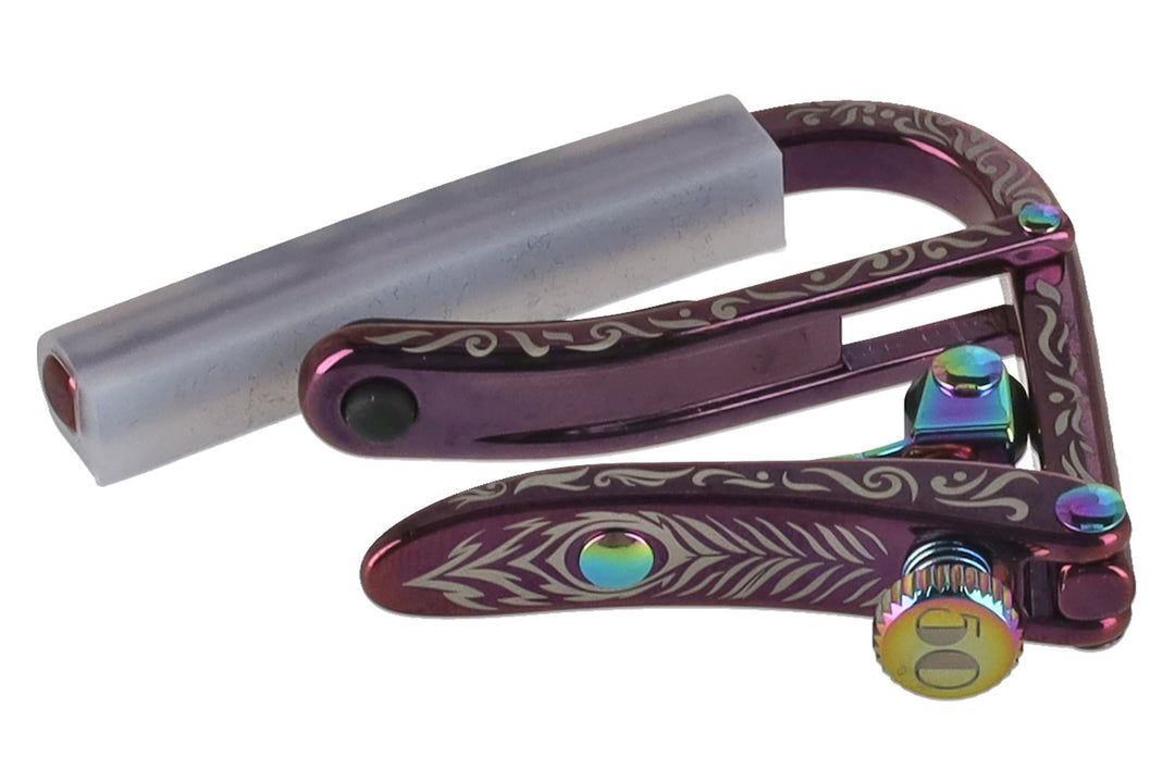 Shubb Shubb 50th Anniversary Capo Violet Sky C2vs - Guitarra acústica/eléctrica (C1vs
C1vs)