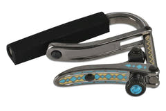 Cejuela Shubb Shubb 50th Anniversary Capo Violet Sky C2vs - Guitarra acústica/eléctrica (C1d)