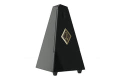 Wittner Metrónomo con forma de pirámide - Black. alto brillo 816