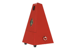 Wittner Metronome forma piramidal - Dark rojo mate 845201