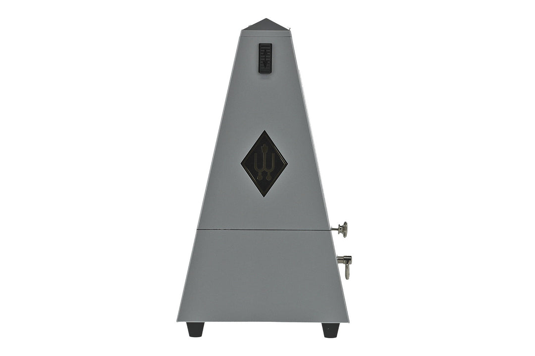 Wittner Metronome con forma de pirámide - Siver matt bright 855202