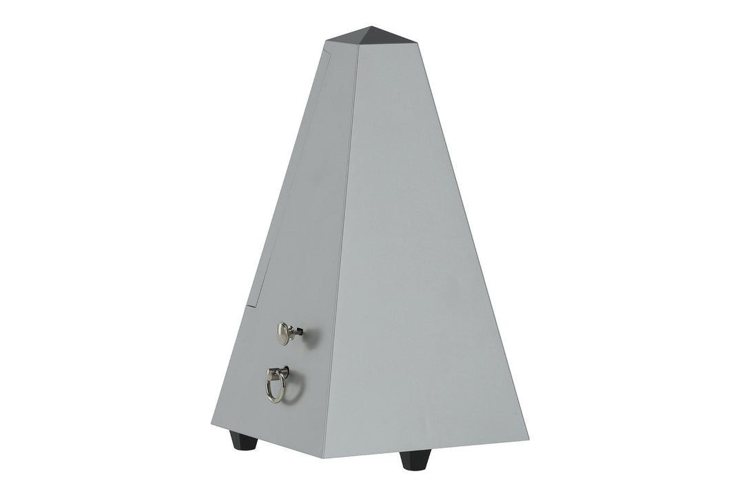 Wittner Metronome con forma de pirámide - Siver matt bright 855202