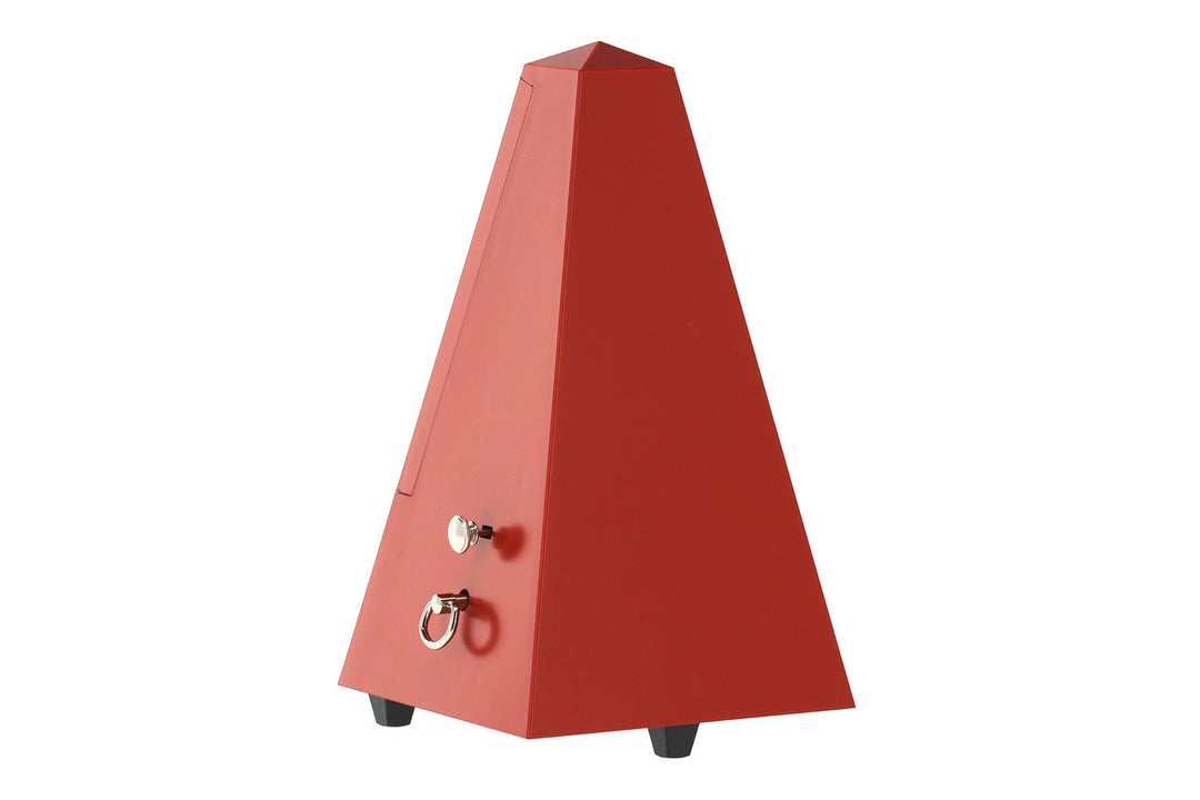 Wittner Metrónomo con forma de pirámide - Rojo oscuro mate 855201