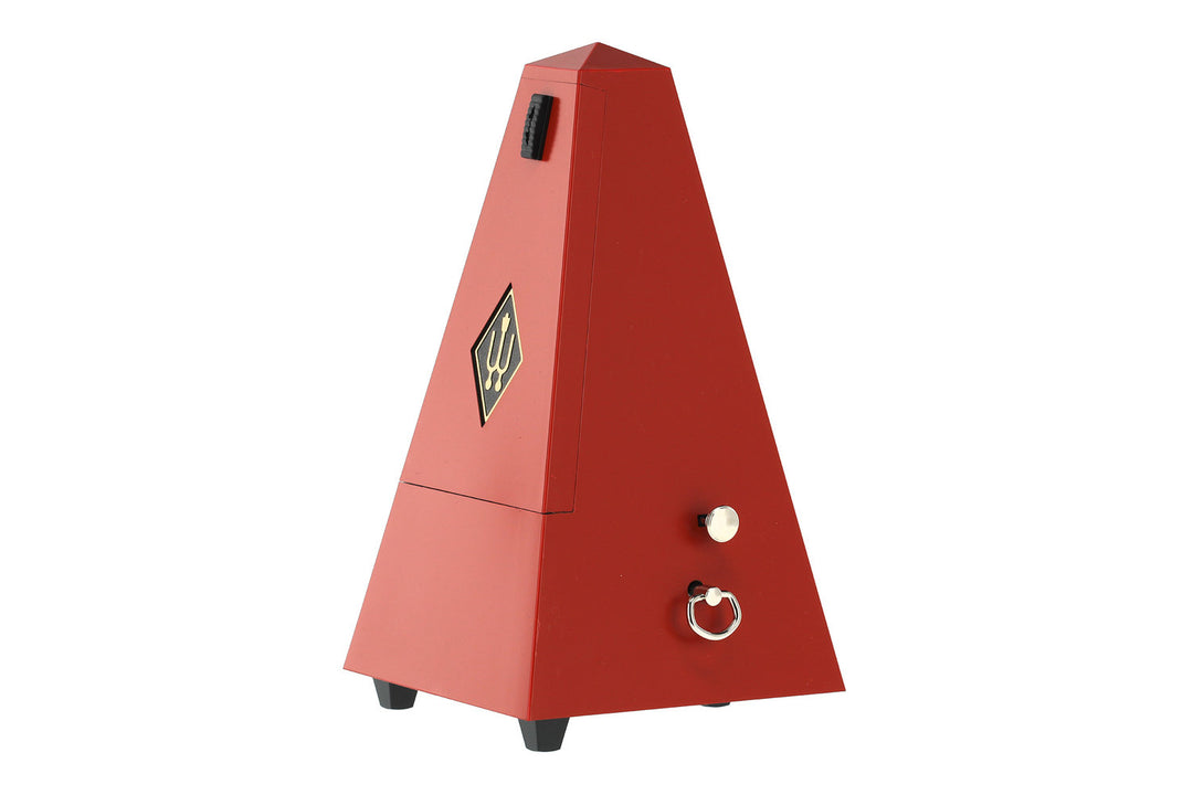 Wittner Metrónomo con forma de pirámide - Rojo oscuro mate 855201