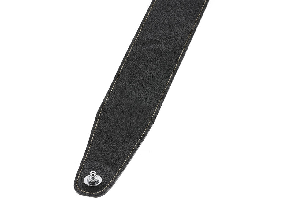 Correa de guitarra GEWA Premium Pattern 65 con Security Locks, negra granulada