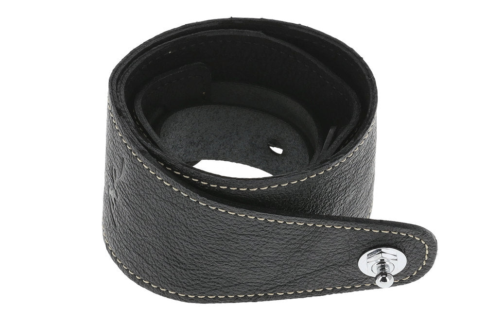 Correa de guitarra GEWA Premium Pattern 65 con Security Locks, negra granulada