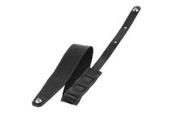 Correa de guitarra GEWA Premium Pattern 65 con Security Locks, negra granulada