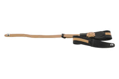 Correas para Guitarras GEWA Prestige 65 acolchadas con cierres de seguridad - negro perforado/marrón