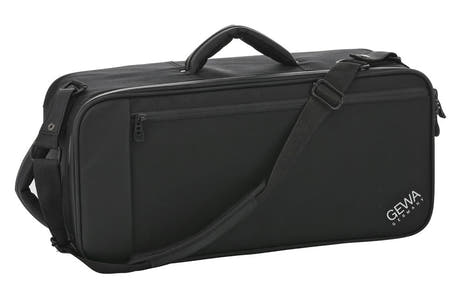 GEWA Germany bolsa de transporte para 2 trompetas, negra