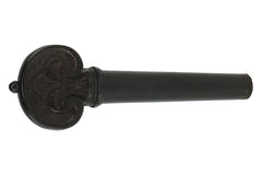 Tornillos barrocos GEWA de ébano, violines 4/4, tallados a mano, botón y anillo negros